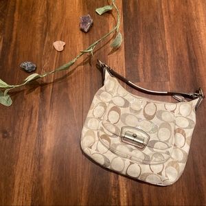 Coach Kristin Sequin Embellished Hobo Bag